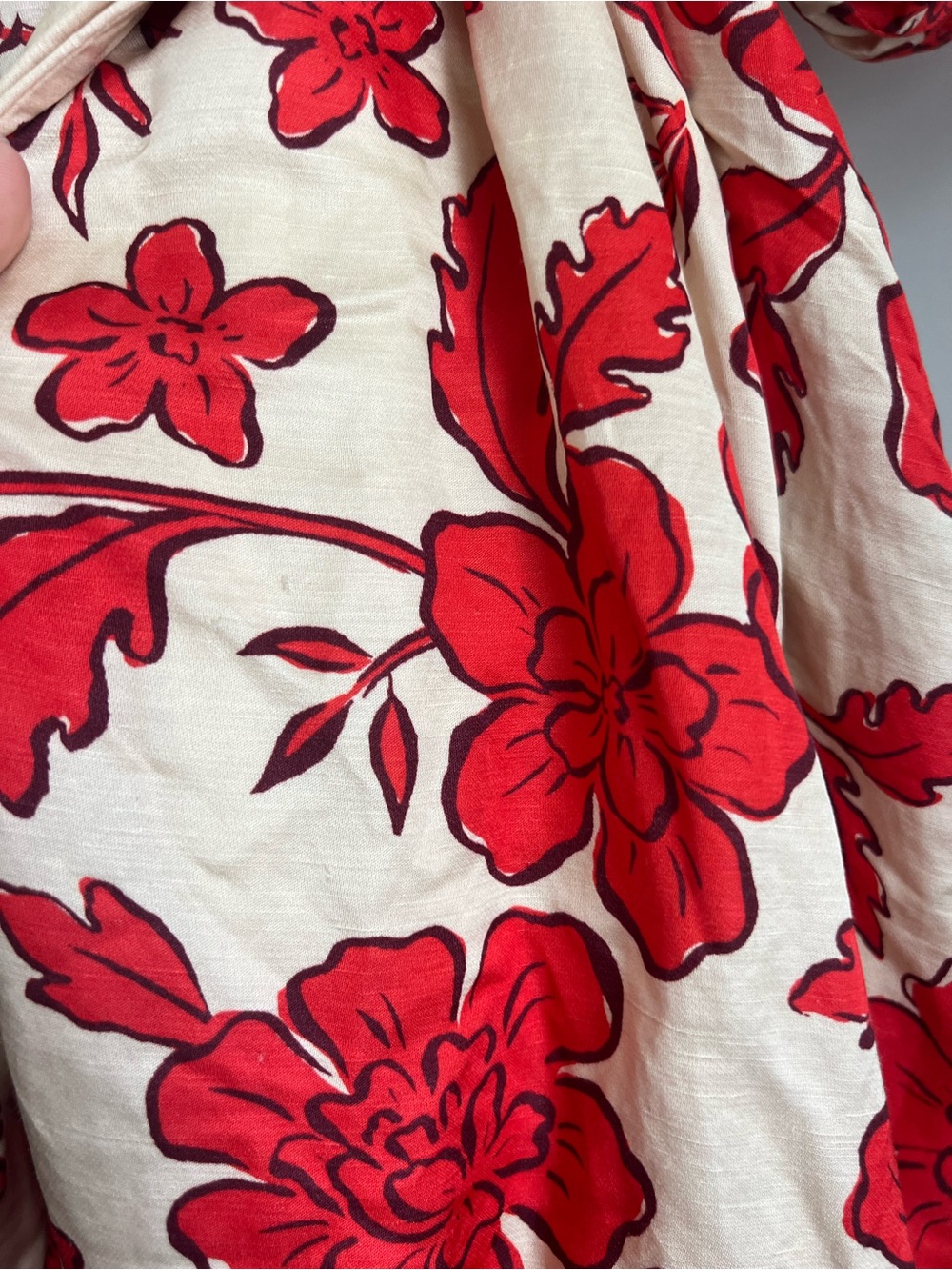 Anthropologie Hansen & Gretel Carmen One Shoulder Maxi Dress Women's Medium - Picture 9 of 13
